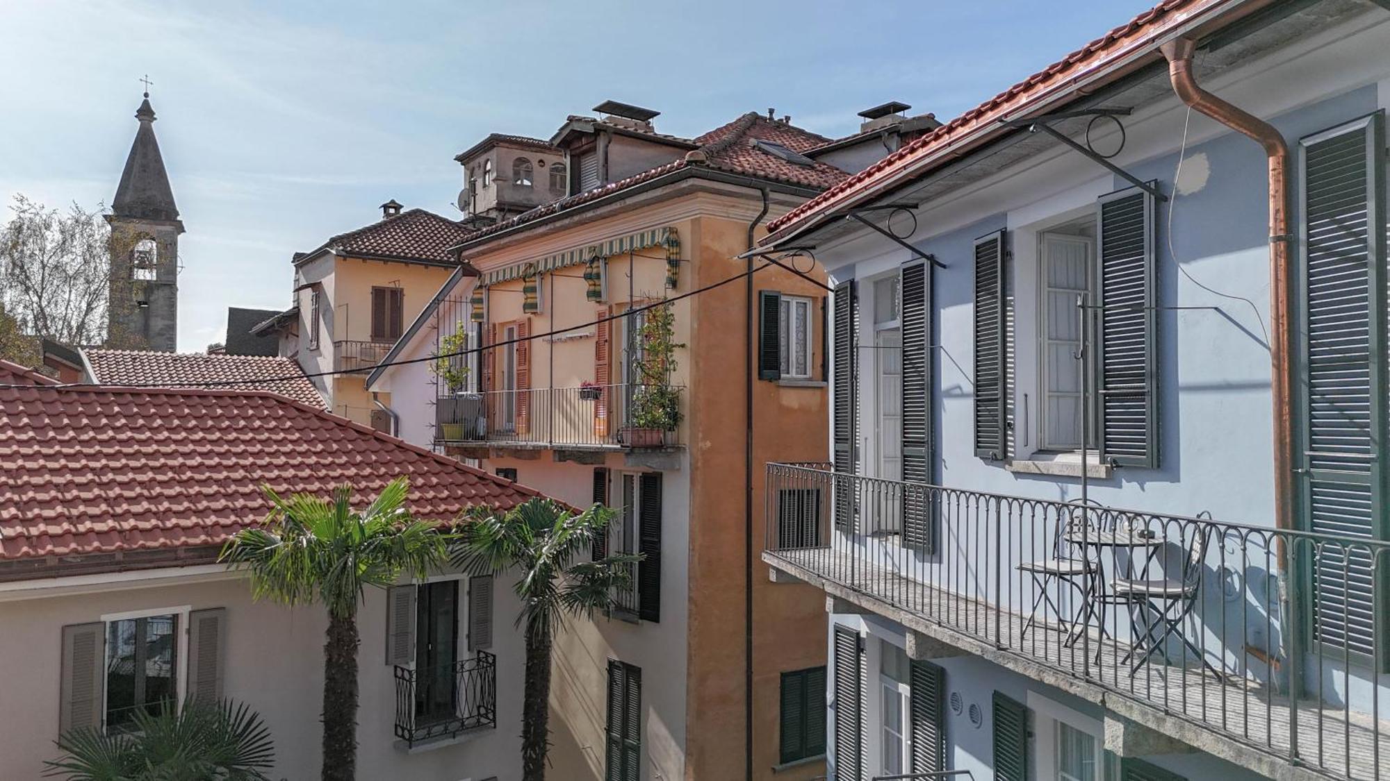 Caffe Dell'Arte Boutique Rooms Локарно Екстериор снимка